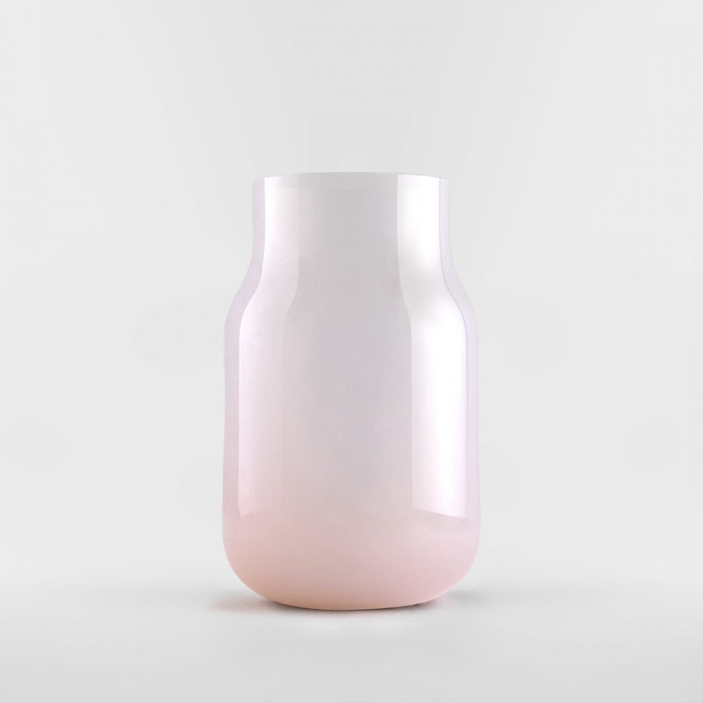 Bohemia Hand Blown Vase Powder Pink